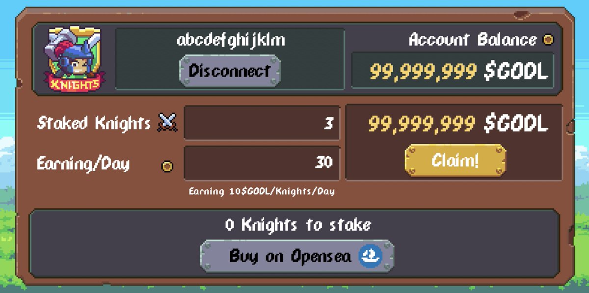 Let's it Begin!!

Staking is Coming Soon !!
We are giving away 5  Free Mints on this post!
Follow <a href="/KnightsGameNFT/">Knights Game</a>
Retweet + Like this tweet
Tag 3 Friends
Join discord.gg/knightsgame