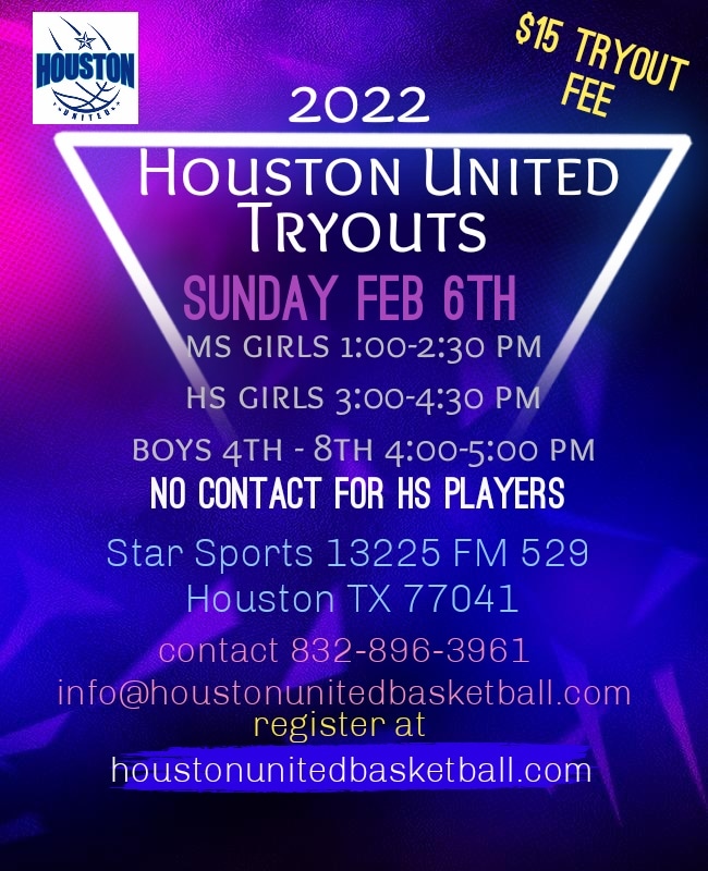 HoustonUnited3's tweet photo. A couple of hours away..
It's TIME 🏀⛹🏽♀️
Arrive 30 min early‼️
#HoustonUnitedFamily #JustPluggingAlong 🔵⚪⚫ https://t.co/Ej6L7r5Urc