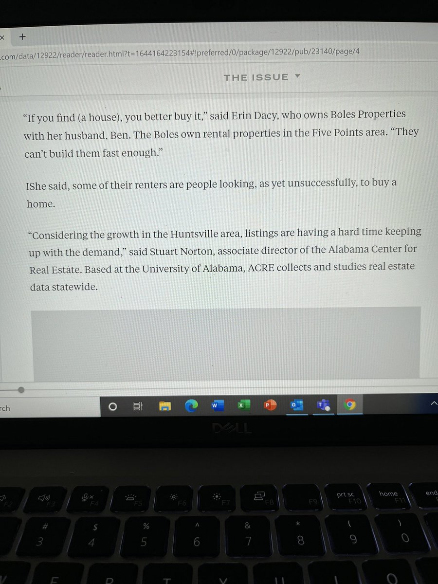 ScottTurner_'s tweet image. Today’s cover story in The Lede: if you find a home in Huntsville, you better buy it.
#thelede #huntsvilletimes #aldotcom

huntsvillelede.com/data/12922/rea…