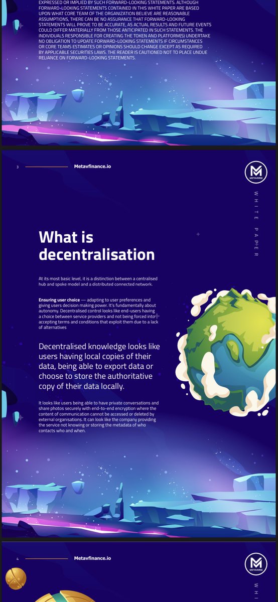 MetaverseToken5's tweet photo. The White Paper is ready!!!!!!! Enjoy https://t.co/R0blM4FpWA