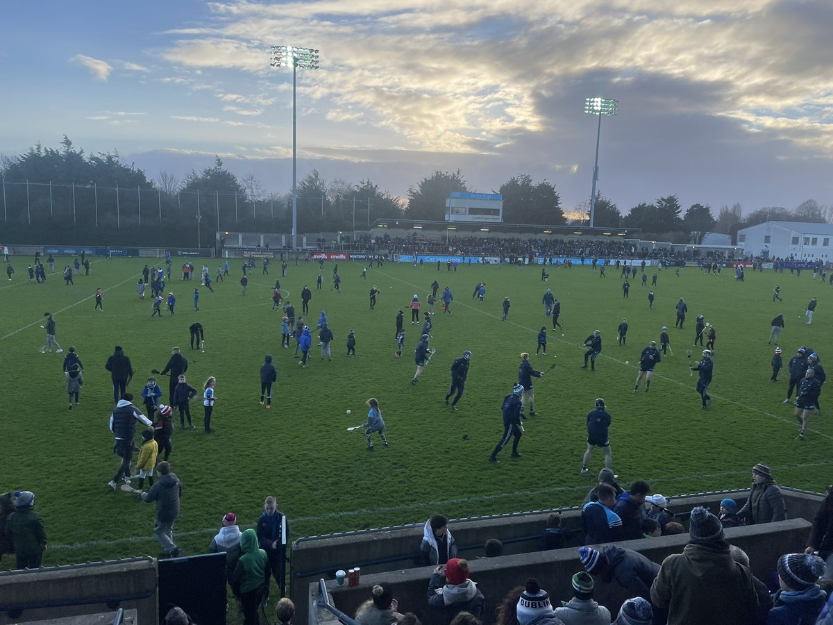 Plenty of social hurling at half time in PP