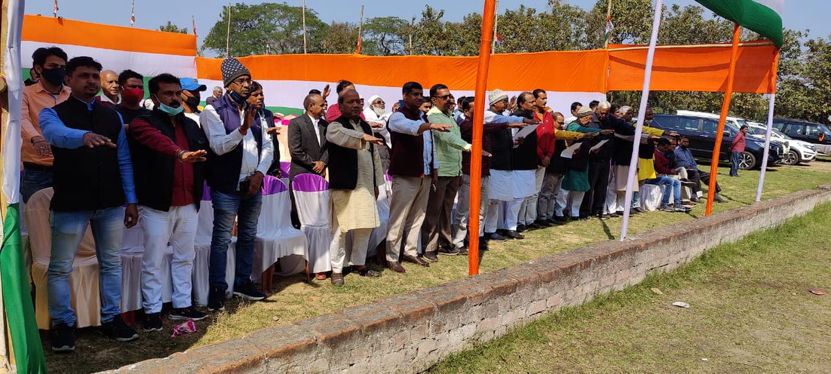 INC_Dhanbad's tweet photo. झारखण्ड कोआर्डिनेशन कमिटी के सदस्य सह पूर्व प्रदेश अध्यक��ष आदरणीय श्री डॉ प्रदीप बलमुचू जी का स्वागत एवं अभिनंदन किया गया। 
@avinashpandeinc
@RajeshThakurINC
@INCJharkhand https://t.co/FLSzLwyvAj