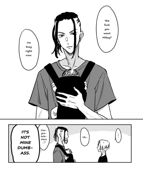 Draken is babysitting 👶
ドラマイ 