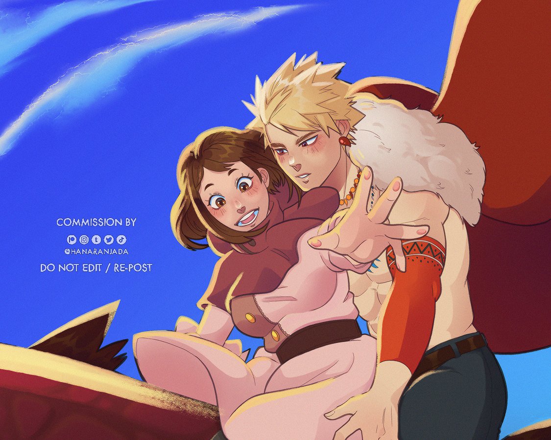 This was the prize for the january monthly raffle, they asked for fantasy #kacchako so I incredibly happy delivered it heh

(PLEASE DO NOT REPOST IT, THIS IS A COMMISSION)
