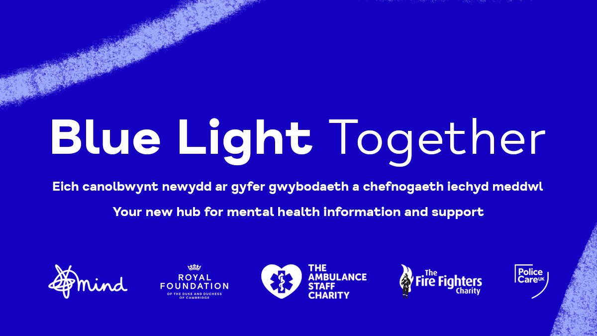 Your uniform can't shield your mental health. 
If you're feeling low, or you know an emergency responder who is, #BlueLightTogether is for you 
bluelighttogether.org.uk (1/2)