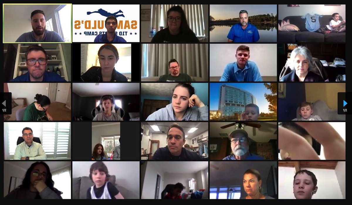 We are so happy to have Noah Gray join us again at Camp! Our campers love getting to talk to all of our coaches and guests about what it’s like playing sports with T1D! #SamFuldT1D