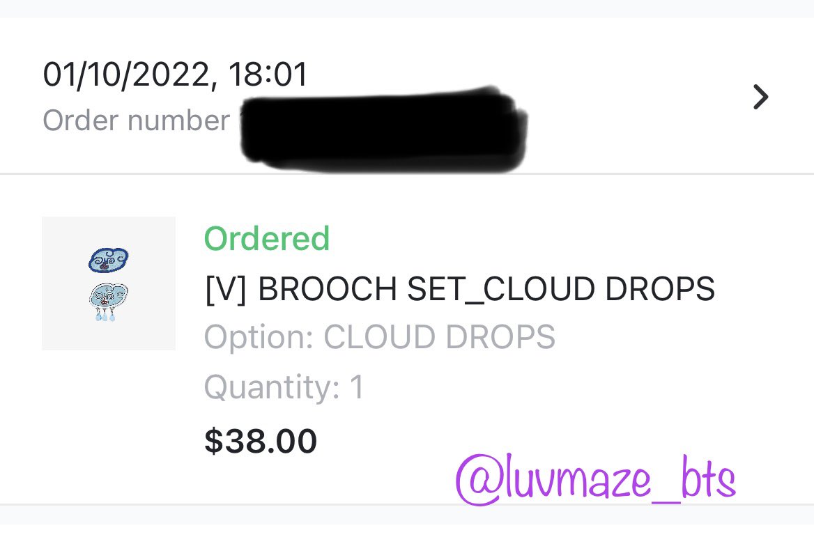luvmaze_bts's tweet photo. Hi! When ordering the BY BTS merch, I accidentally ordered two of some things (paypal glitch)! So I’m gonna do a giveaway for the extras I got! Here is the giveaway for the V cloud brooch set 💜 To enter, like, retweet, and follow! Open worldwide, ends March 6th 💜😘 https://t.co/Tw81lKskp9