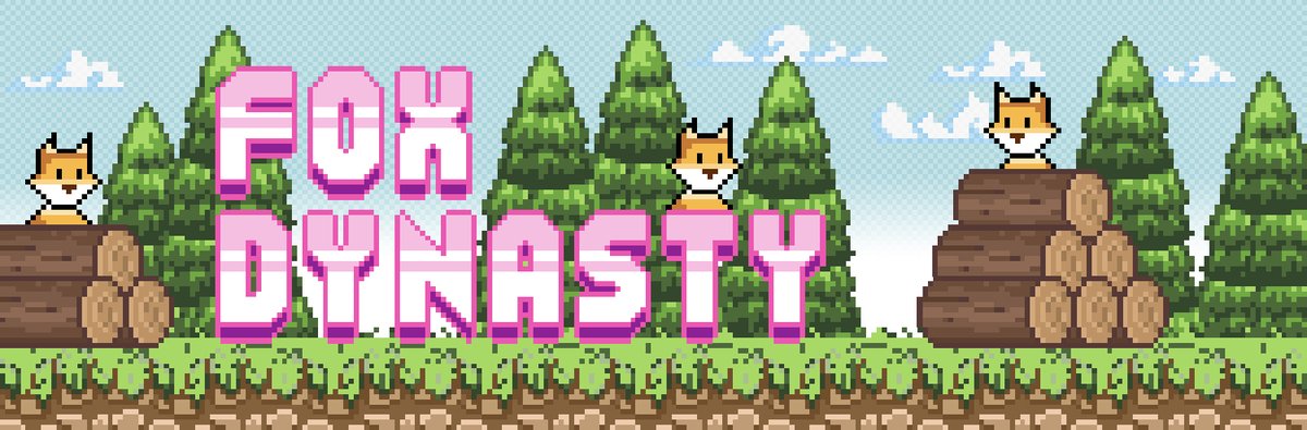 KobeKitten's tweet photo. @FoxDynastyNFT  #FDtwitterbanner Hoping to hang a banner for Fox Dynasty! Hope you guys like it. https://t.co/mOlrGLNgBF
