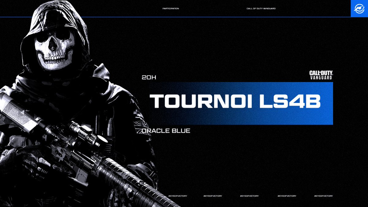OracleEsport's tweet photo. ⚔️ #CallOfDuty | #LS4B
Ce soir, notre rooster #Blue participe au tournoi LS4B !
⏰ 20h00
💙 Roster Blue
📺 https://t.co/qWA1f4RhDV
#EyeOfVictory 👁️ https://t.co/IFM8aK7Qrp