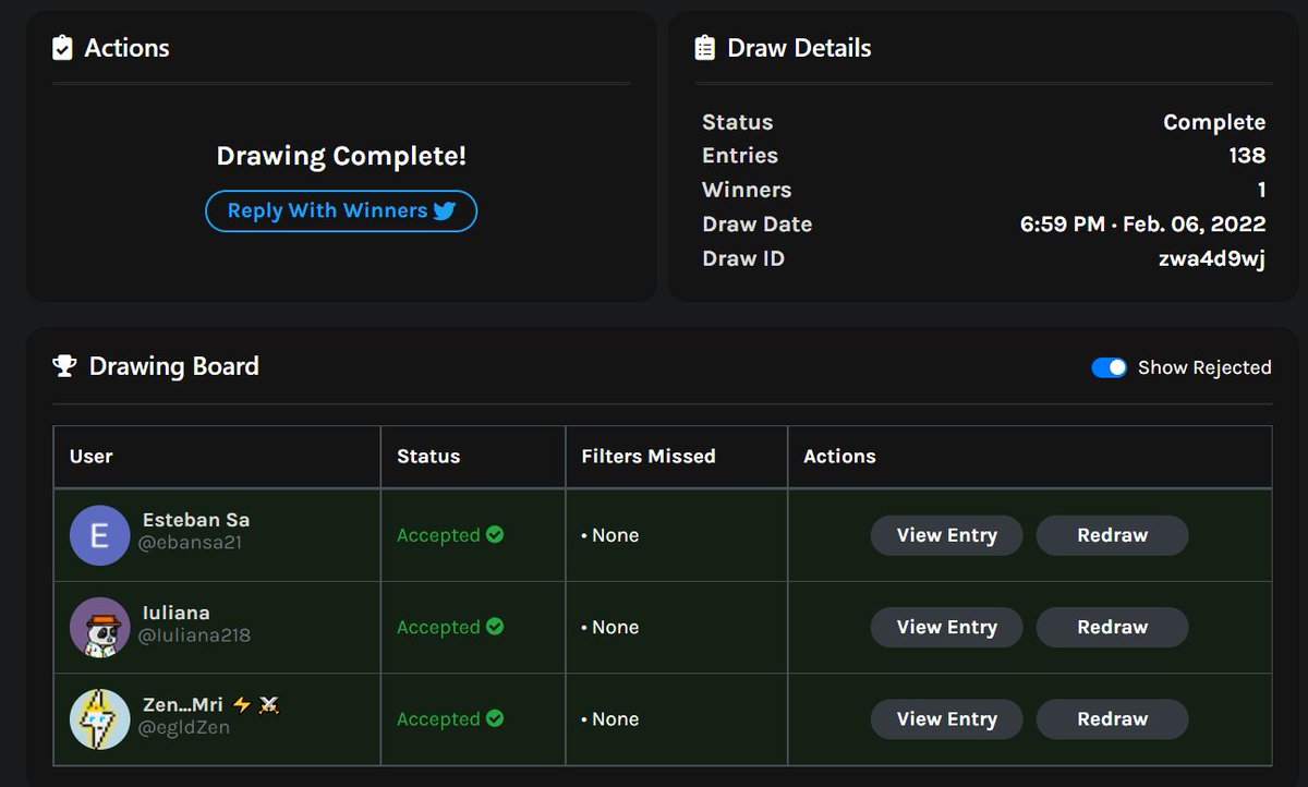 ePetsHub's tweet photo. Winners 🏆
• @ebansa21
• @Iuliana218
• @egldZen
All the winners please send your ERD wallet address on discord/telegram.

✔️ https://t.co/g602UprxWj https://t.co/FX54HttUns