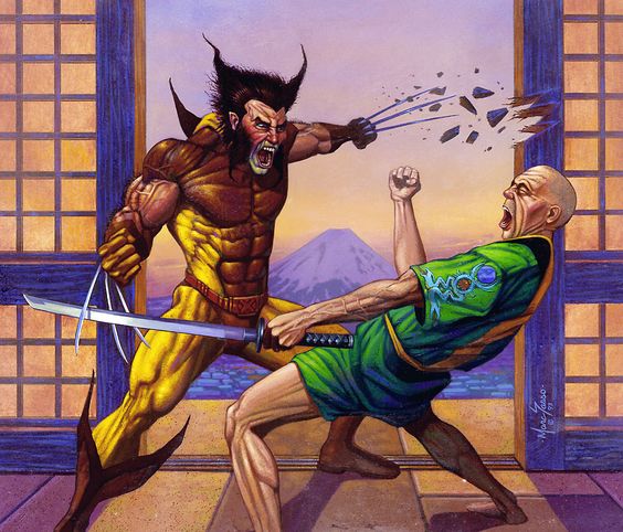iamluke85's tweet photo. #wolverine by #MarcSasso https://t.co/XtBOFksfDV