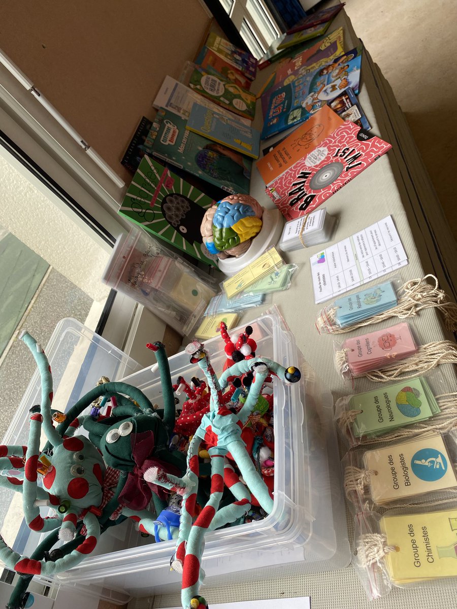 S_Mnemosyne's tweet photo. Commande de neurones-peluches pour équiper les mallettes du #LabBLAYE passée chez @alicialef01 . Prochaine étape : des jeux et des fiches-outils pour les enseignants...  https://t.co/AYzTpvXHX0 https://t.co/2BeQhFQQcy
