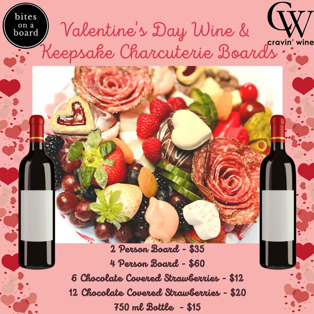 CravinWine's tweet photo. Preorder your charcuterie or chocolate covered strawberries and wine now!!! Pick up February, Friday 11th or Saturday 12th. Go to https://t.co/eeUdvNKWgk or call 252-514-2675 https://t.co/wIy5eK95HR https://t.co/Kq6n5sjzHr