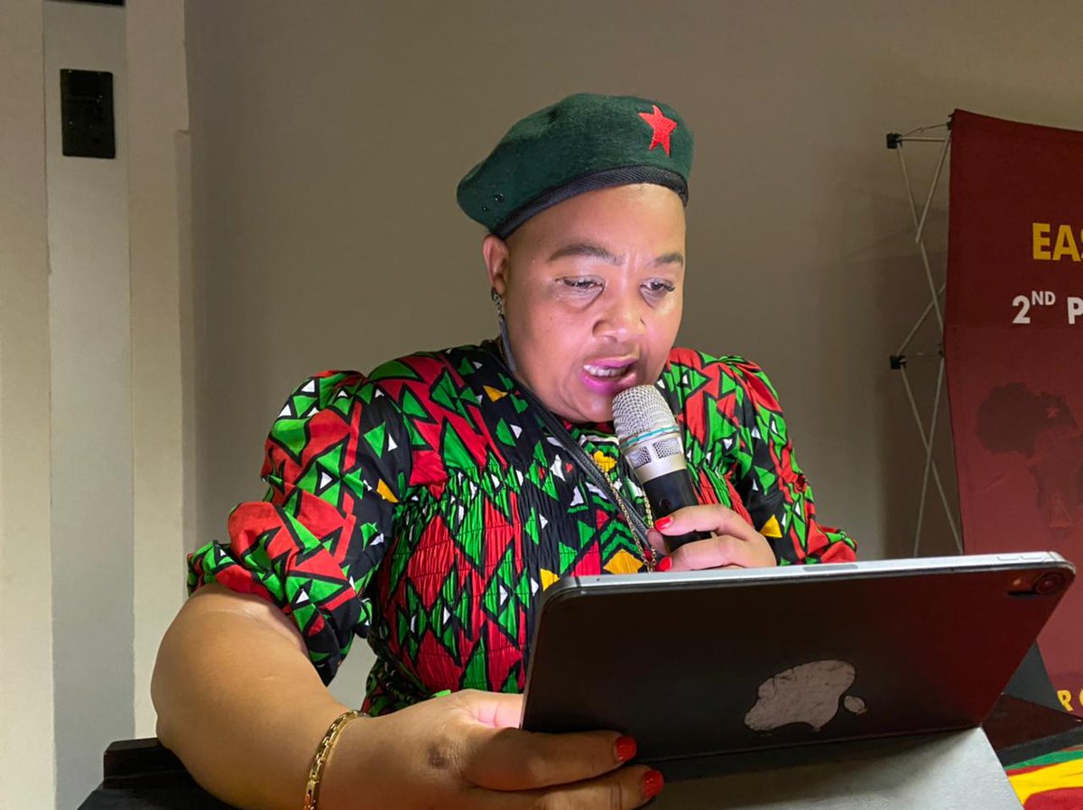 EFFEASTERNCAPE_'s tweet photo. [IN PHOTOS] : Commissions reporting back to the structures. #EFFPlenum2022 allows the Provincial Structure together with Regional Structures to plan yearly program. https://t.co/z6DRukr5Qs