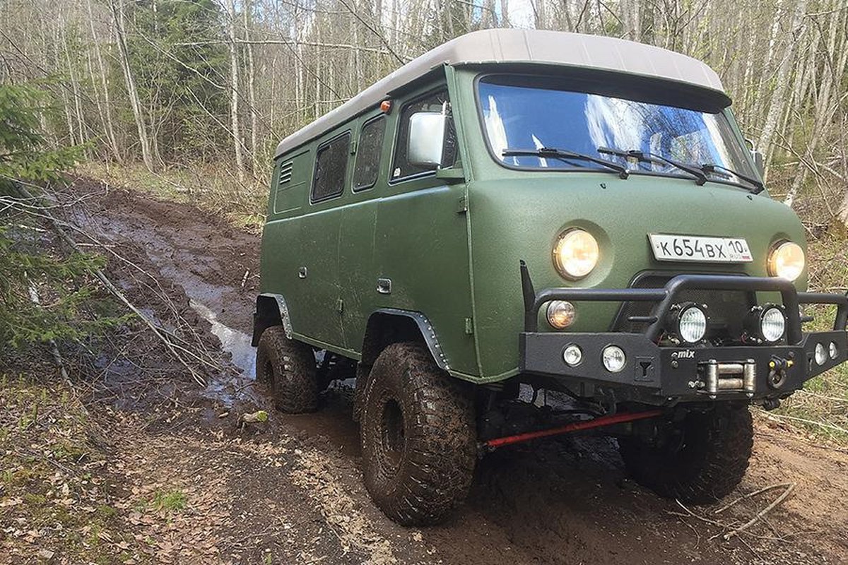 shockauto's tweet photo. Дизельная «Буханка» 3.2 л
#УАЗ #Внедорожники #ШОКавто

На автомобиль установлен дизельный двигатель, мощностью 150 л.с. (3.2 л), АКПП, мосты с блокировками и шины пониженного давления с мощными грунтозацепами. Обратите внимание на крышу, которая стала на добрых 12 см выше. https://t.co/HAooVHQwih