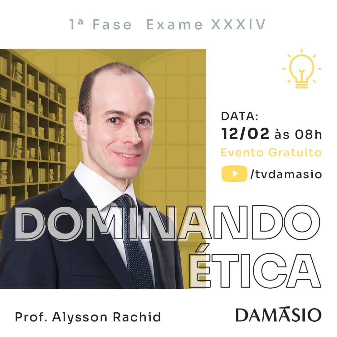 🛎️🛎️🛎️ Anote aí: Sábado, 12-FEV, às 8h, tem #DominandoEtica!

⭐️ INSCREVA-SE agora no link:  bit.ly/3Ld2oiB

📗😉