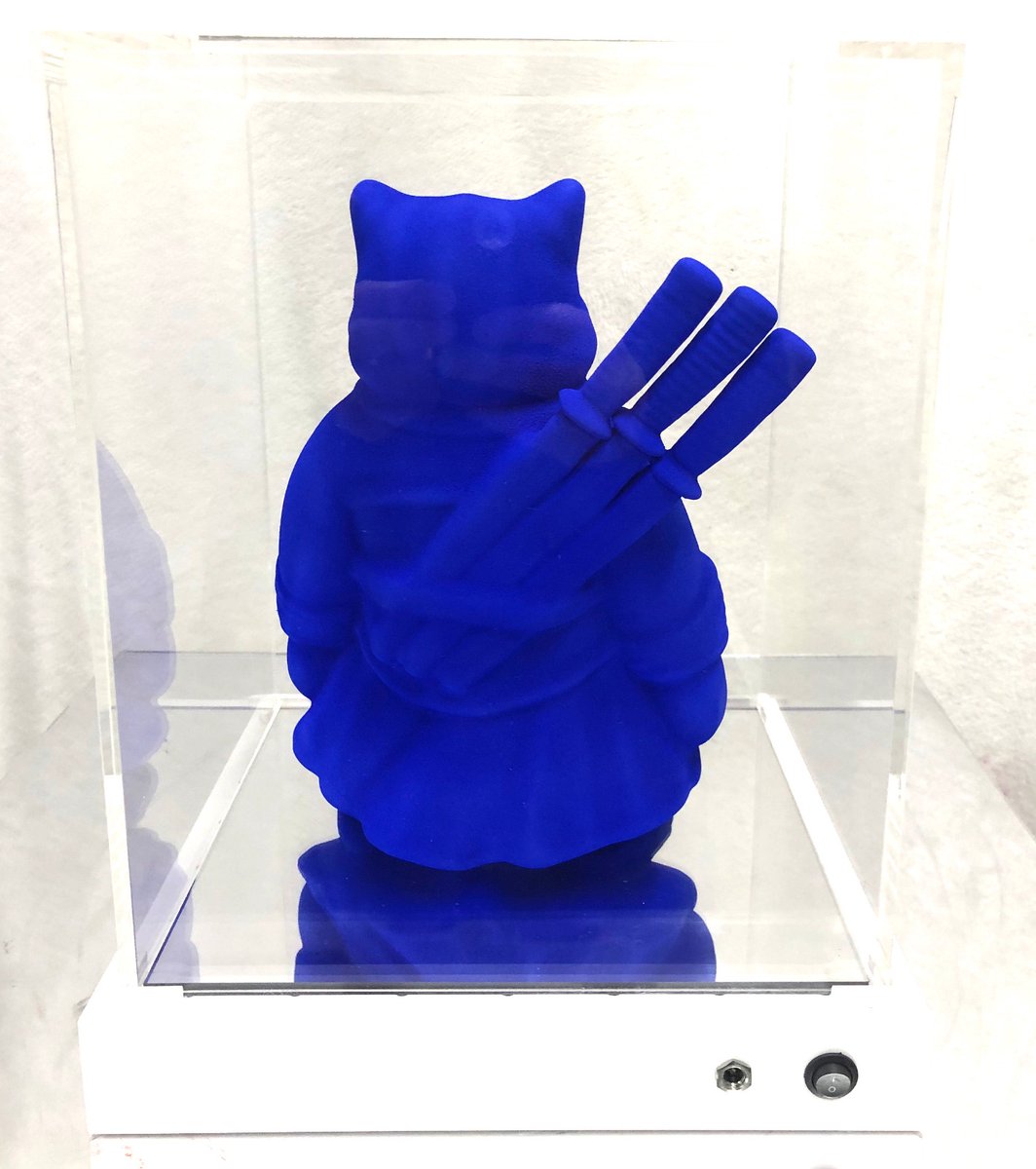 Congratulations to Bitzin for winning this beautiful Samurai Cats sculpture 😻
Hope this one will bring you luck and keep the bad spirits away ⚔️ 🔥

#NFT #ETH #NFTCommunity #NFTGiveaways