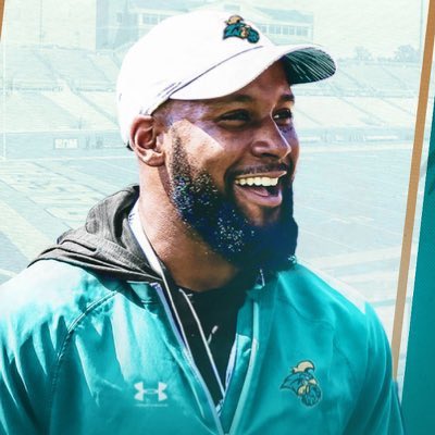 Day 6 of 28 of the most influential Black Coaches. Coastal Carolina Wide Receivers Coach <a href="/Tony_TDUB/">Tony Washington</a> 
#BlackCoachesRock2022