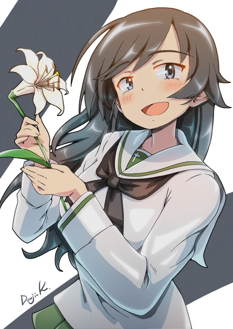 #GuP #garupan #ガルパン #五十鈴華
華さん 