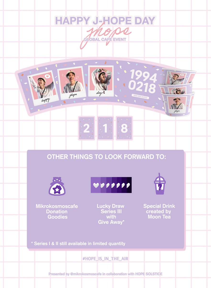 mikrokosmoscafe's tweet photo. 💜J-HOPE DAY BOCHUM💜

Ihr habt es vielleicht schon gesehen: Am 26.2. findet in Kooperation mit @dayswithyou218 unser Hobi Event in Bochum statt ✨Auf der Grafik findet ihr alle wichtigen Grundinfos zum Event.
Wir hoffen, ihr freut euch ebenso wie wir 💜 https://t.co/au1d8s49pE