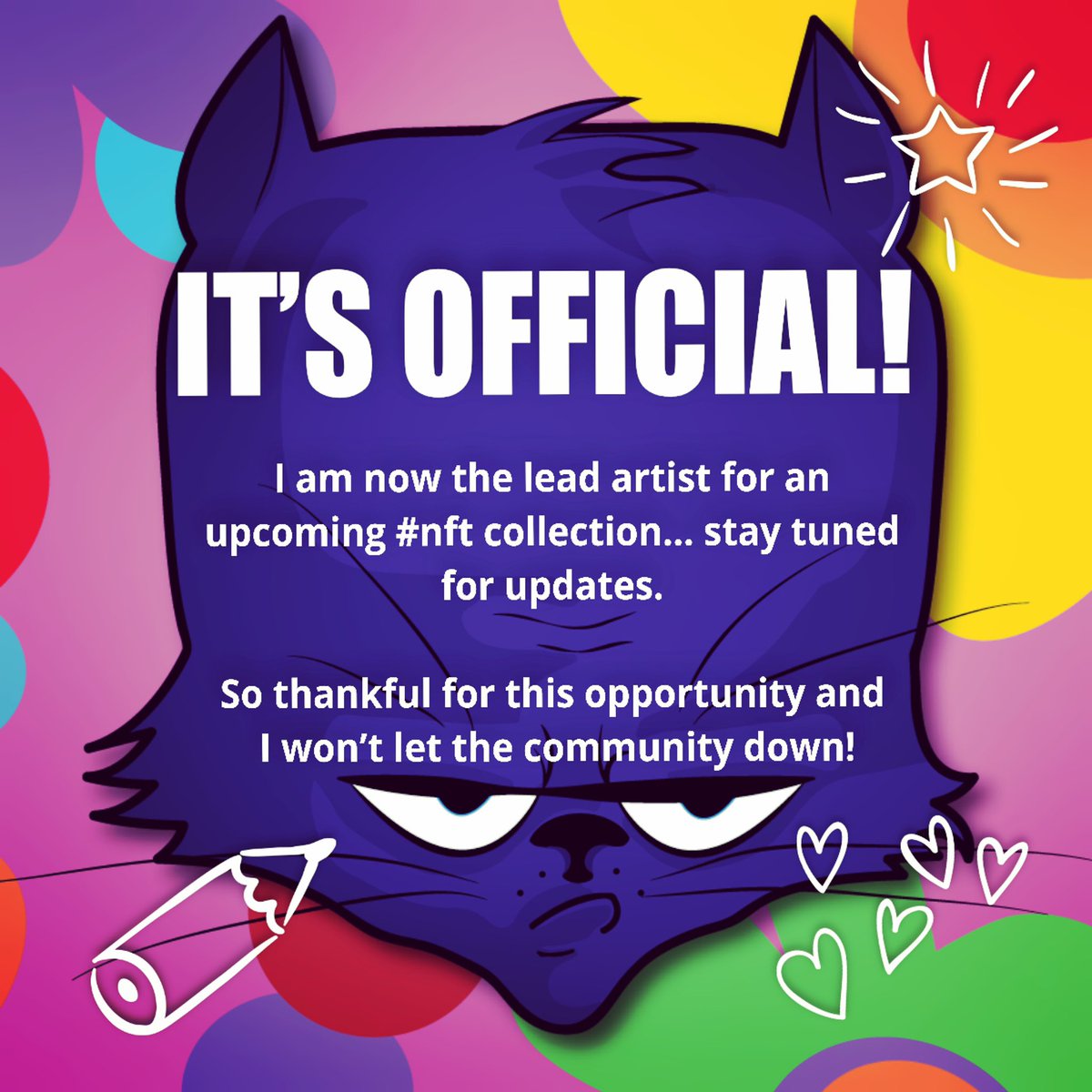 v1rtualn0mad's tweet image. It’s times like these that I feel I can possibly do some good for those being rugged by unknowns by doxing and offering a collection that I truly believe in with a trustworthy team to support my art and the community.
#WAGMI #NFTCommunity #nftart #nftartists #NFTs #solana #LFG