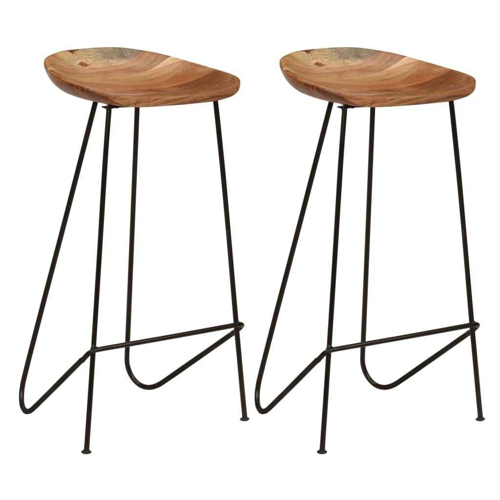furnsuppliesuk's tweet image. Bar Stools 2 pcs 41x36x76 cm Solid Acacia Wood.
These wooden bar stools feature an iconic look and keep up with the industrial style th... Shop Now &amp;gt;&amp;gt; furnituresuppliesuk.co.uk/?p=21010 - #instock #indianfurniture #kitchenbarstools #kitchenfurniture