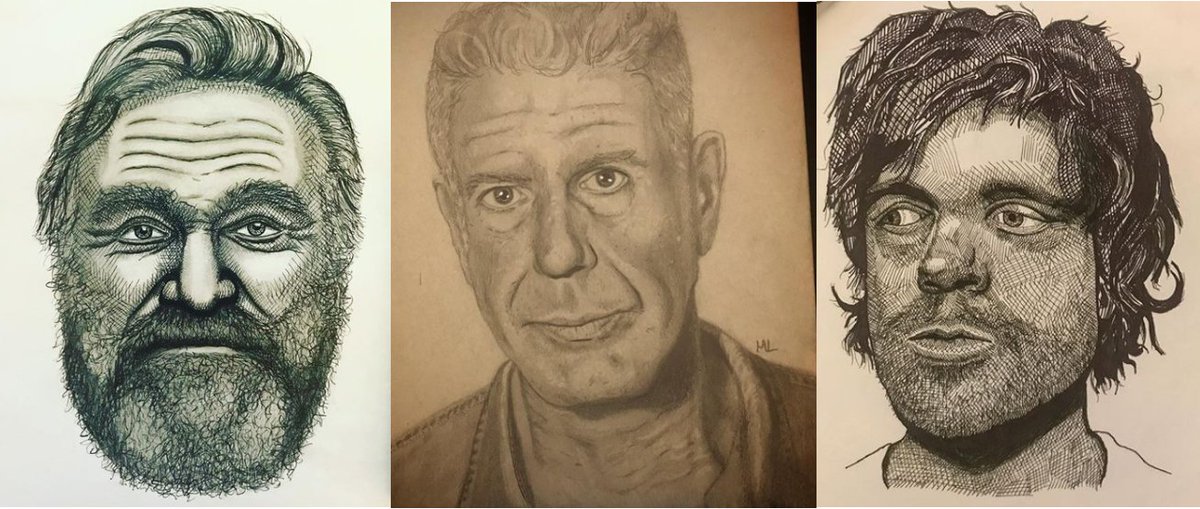 TEAM_M0RALE's tweet photo. Coming soon to auction, 1/1 hand drawn art NFT's ranging from portraits to whatever inspires me in the moment. First run will be five different pieces, three of which below, which will then be followed by single releases as I create.

https://t.co/8mVxbkGlmm https://t.co/BrOv8XqnHu