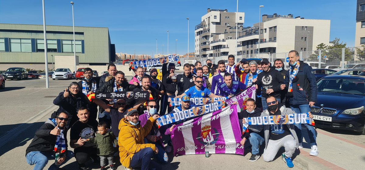 <a href="/Fuenla/">CFFuenlabrada</a> -<a href="/realvalladolid/">Real Valladolid C.F.</a> 

SIN MENTIRAS NI ENGAÑOS,NI MANIPULACIONES...
DEMOSTRANDO  LO QUE SOMOS,
ESTO ES LA DOCE!!!

SOMOS LO QUE SOMOS
SOMOS QUIENES SOMOS!! 

Buen viaje de vuelta a nuestros amigos  y toda la afición del Valladolid

Vamos Fuenla!!!
Vamos Doce Sur