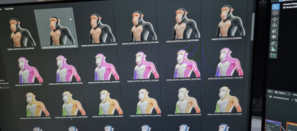 NukkCreator's tweet photo. Found this photo on my gallery. Take this photo on December at @Baboonverse curation day. OMG and now we getting closer to minting day!! #NFT #baboonverse https://t.co/gCpqlKksOs