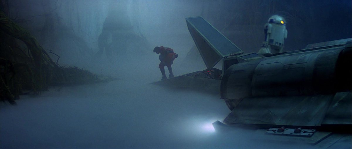 Did you know? Throughout the original trilogy, Luke tells R2 to stay with the ship, but R2 never obeys. The last time his master told him to stay with the ship was Anakin in Revenge of the Sith and Anakin never returned