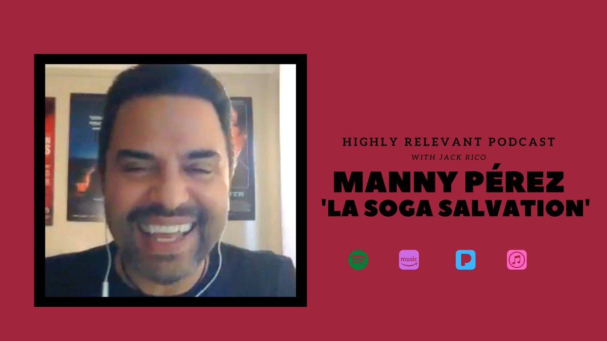 JackRicofficial's tweet photo. This week on the podcast, I welcome my friend @MannyPerez1, star of the new action film #LaSogaSalvation. We discuss his directorial debut, the impact the original #LaSoga had on Dominican cinema, and why it took 13 years to write the sequel. Listen now: https://t.co/yorQUcdU4z https://t.co/ZUMh7xiX5M