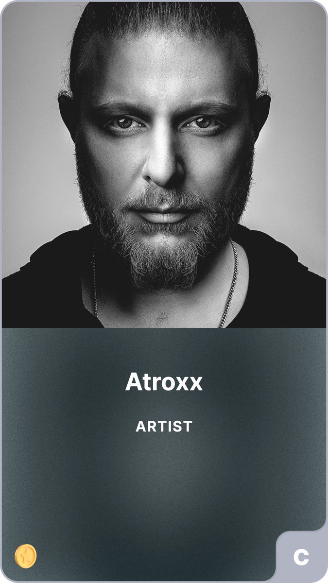 Badass techno producer and former heavy metal drummer <a href="/AtroxxOfficial/">Atroxx</a> is my top target in Tuesday's UNITY RECORDS drop on <a href="/rcrdshp/">Rcrdshp</a>!!  #HereComesTheDrop #MusicIsValuable #MusicNFTs #NFTMusic app.rcrdshp.com/drops
