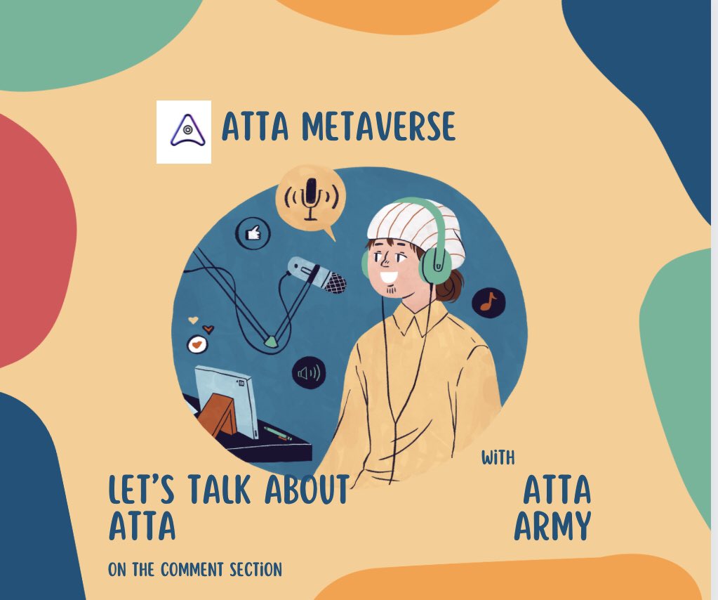 Let’s talk about @ATTA_Metaverse  in the comment section .
#atta #AttArmy #dreammaker