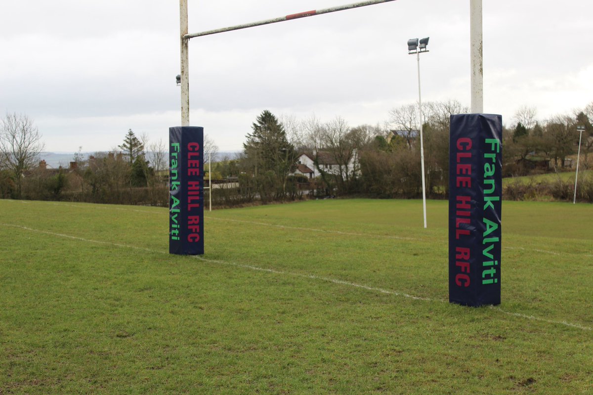 So this week we had our new post pads and springform flags delivered.  

A big thank you to F H &amp; J Alviti ltd. who sponsored both the pads and flags!

Thank you to Clubsport Ludlow who made it all, they look great! 

🐏🏉🐏🏉

#UpTheRams
