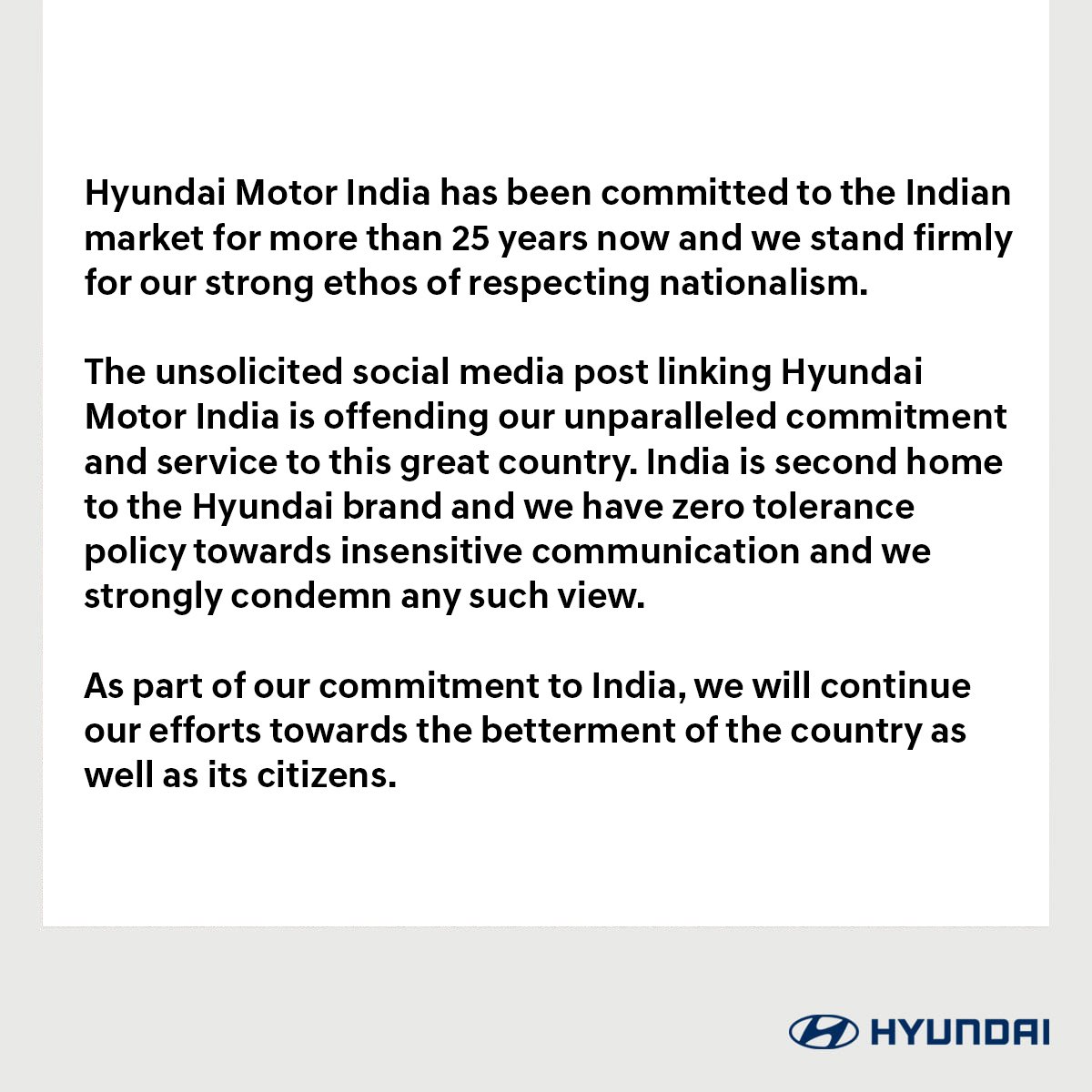 AnshumanCharts's tweet photo. Two lines for Hyundai ...

#BoycottHyundai https://t.co/lcTFbGrGRW