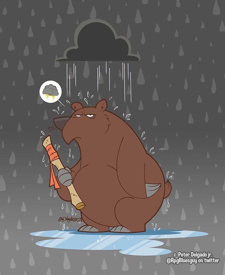 RPGBluesguy's tweet image. Bear VS. Rainstick (spoilers: Bear lost) @AnimalAlphabets #AnimalAlphabets #rainstick #Musical_Instruments #Bears