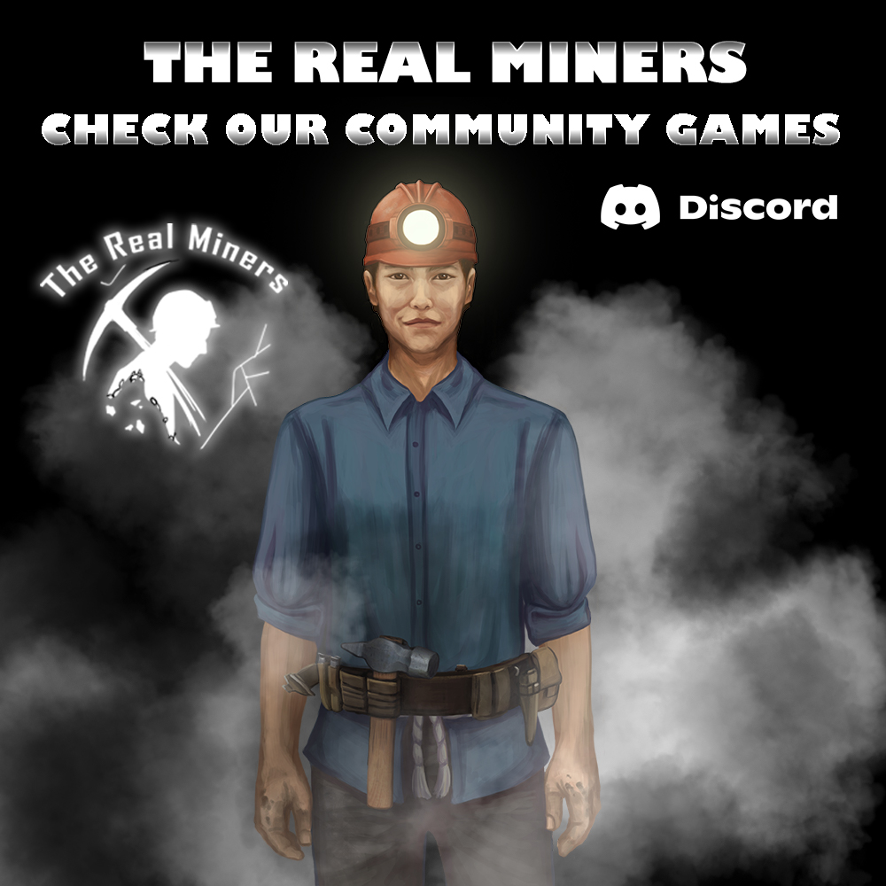 Check our Community games, earn yourself a whitelist spot. 
discord.gg/therealminers
instagram.com/therealminerso…

#NFTwhitelist #NFTCommunity #NFTdiscord #NFTGiveaway #NFTProject