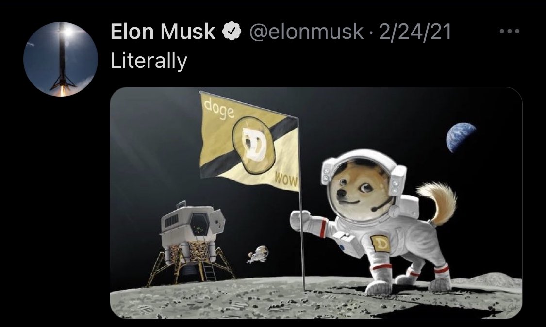 Literally SOON!! $DOGE RETWEET <a href="/elonmusk/">Elon Musk</a>
