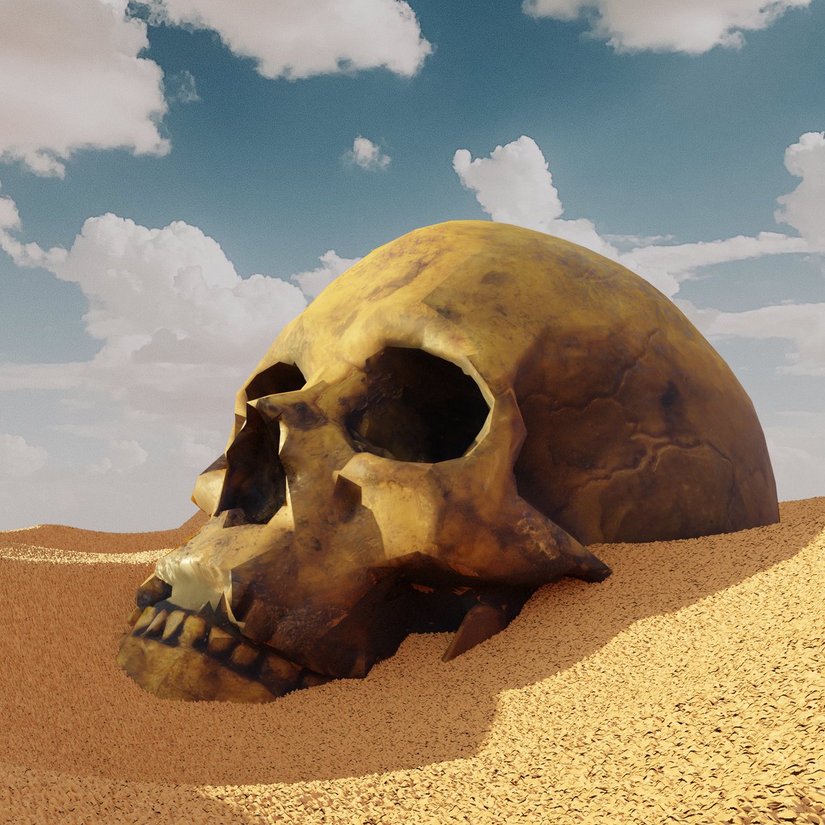 rkdoesnfts's tweet photo. I can't stop making desert themed renders❤️
Listed 'ALONE IN THE DESERT' for sale on @WazirXNFT for 9.99WRX
https://t.co/qUl90K8U4p
#Wazirx #wazirxnft #NFT #WazirXNFT #CryptoSauga #CSSClub #nftcollectors #3drender #Blender3d #cryptoart #wazirxwhales #BNB #BinanceSmartChain https://t.co/R62ei1Vrwn