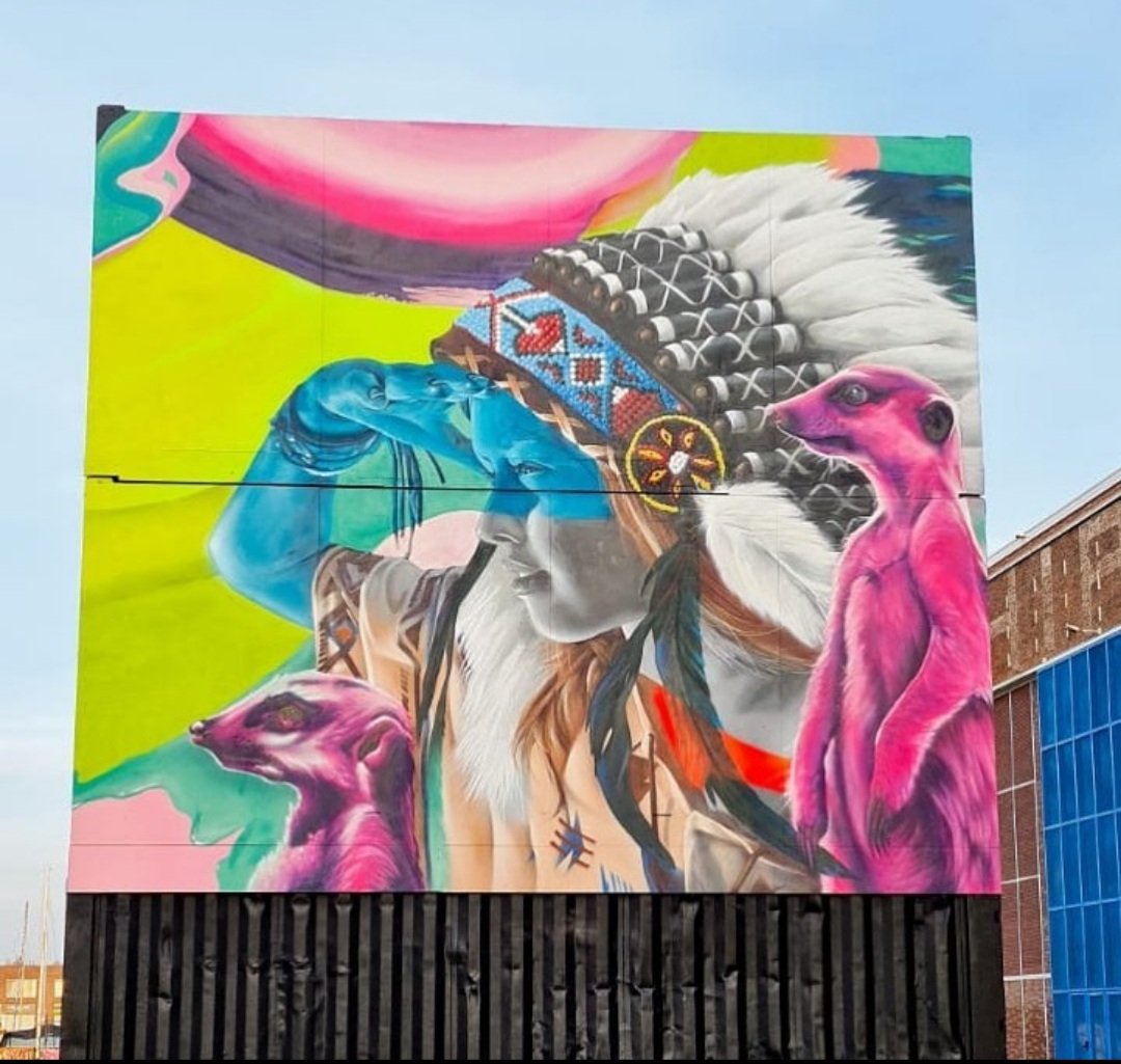 MolinaStreetArt's tweet photo. Collab by Dutch Karski & Tim Rodermans in Amsterdam, Netherlands (2020) #ndsm #karski #timrodermans #amsterdamstreetart #streetart #lamolinastreetart ๐ท via artists https://t.co/sCSougBunO https://t.co/LRNz09pyiL