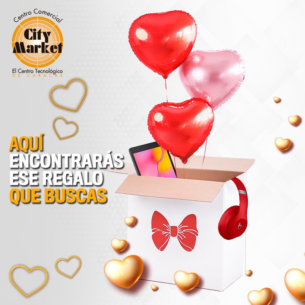 Aquí encontrarás ese regalo especial que estás buscando 🎁💝

Nuestras tiendas tienen teléfonos inteligentes, equipos wifi, computadoras, auriculares y mucho más.📱💻🎮

Te esperamos 🛍️

#CityMarket #CityMarketCcs #SanValentin #AmoryAmistad #Tecnologia