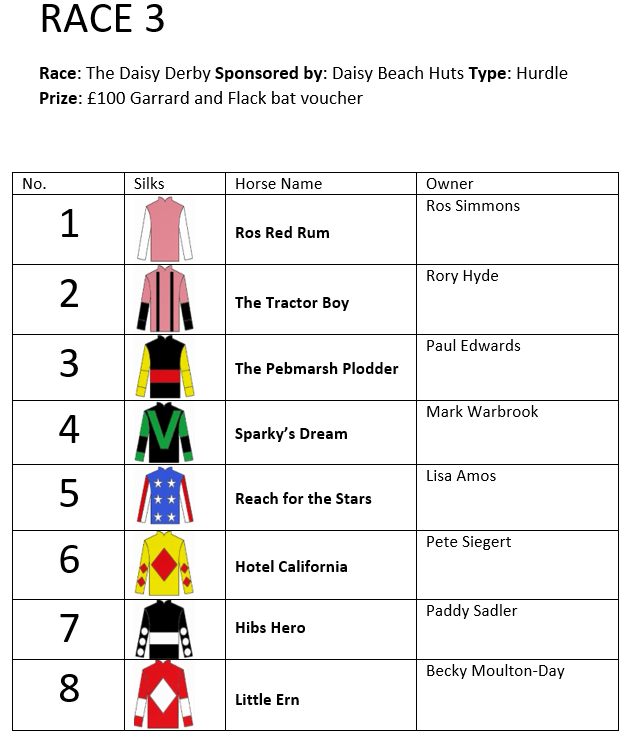 SudburyCC's tweet photo. The race card is out! We have 80 horses ready and primed for THE event of pre-season on Friday night. Virtual entries (£10 - £1 bet on the tote for each race) are available: e-mail sccisofundraising@hotmail.com with your winner for each race by 6pm on Thursday. https://t.co/0uVmup3z35