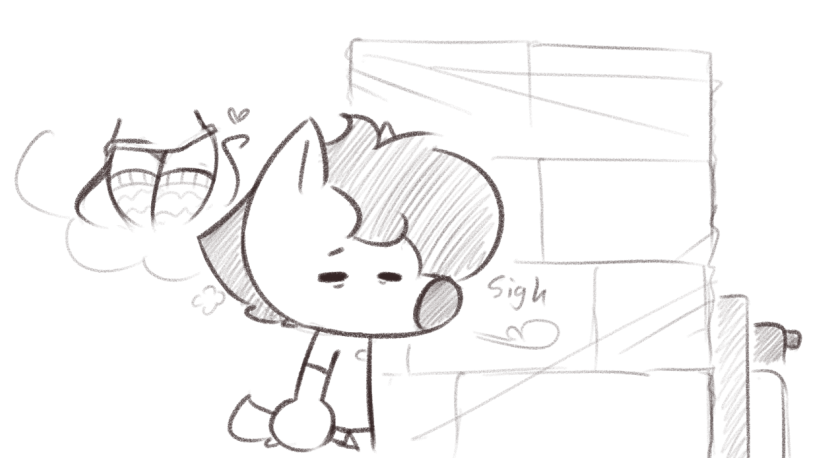 TheArtManor's tweet image. Distracting thoughts