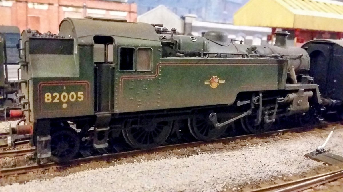 amodelguy's tweet photo. BR Standards #SteamSunday #StandardSunday #RatcliffleRoad #TMRGUK https://t.co/crJbiKWAQm