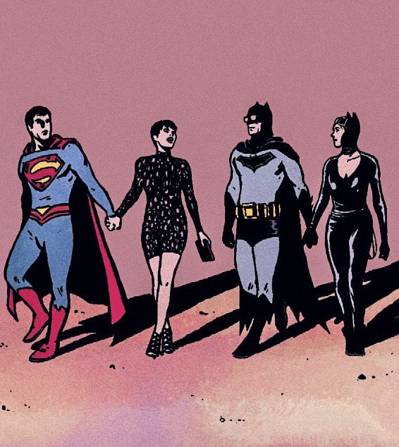 batmancurated's tweet photo. ‘double date’ by jorge fornes https://t.co/Bza2SXxsjJ