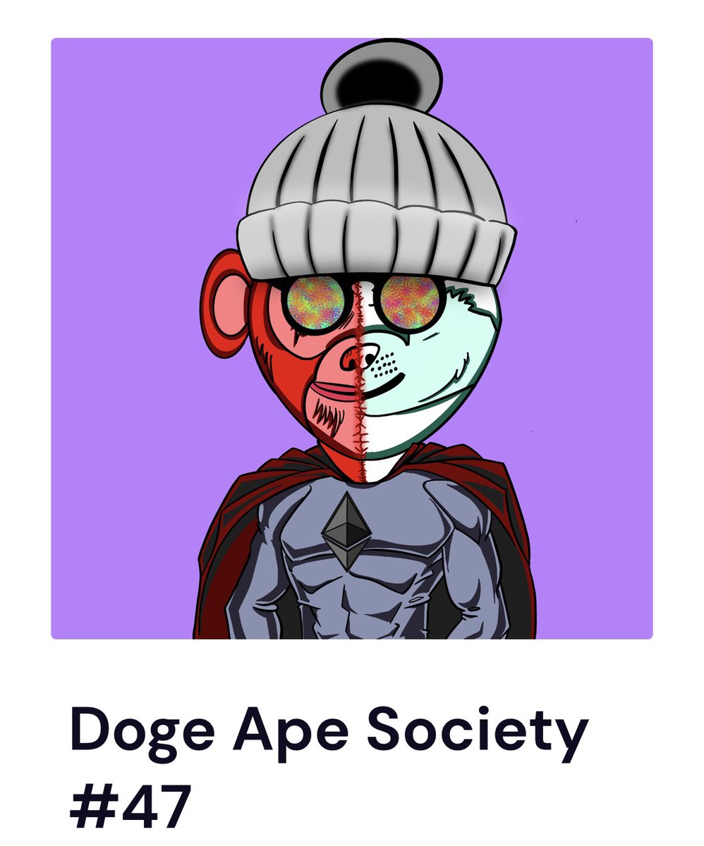 RyanNFTyburski's tweet photo. Expanding the collection with my FIRST $CRO NFT!  @DogeApeSociety 💪💪There going to be hosting Twitter spaces all week long, stop in and check them out 👀. 
#Nftcommunity #nfts #nftdrop #NFTProject #CRO https://t.co/XAkujc0F6D