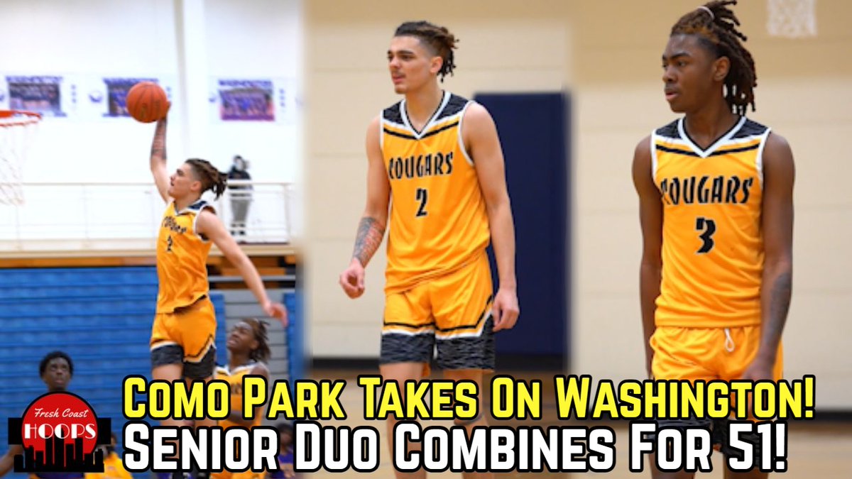 New Video!

St. Paul Como Park Takes On St. Paul Washington! Senior Duo Combines For 51 Points!

Full video: youtube.com/watch?v=iom67l…