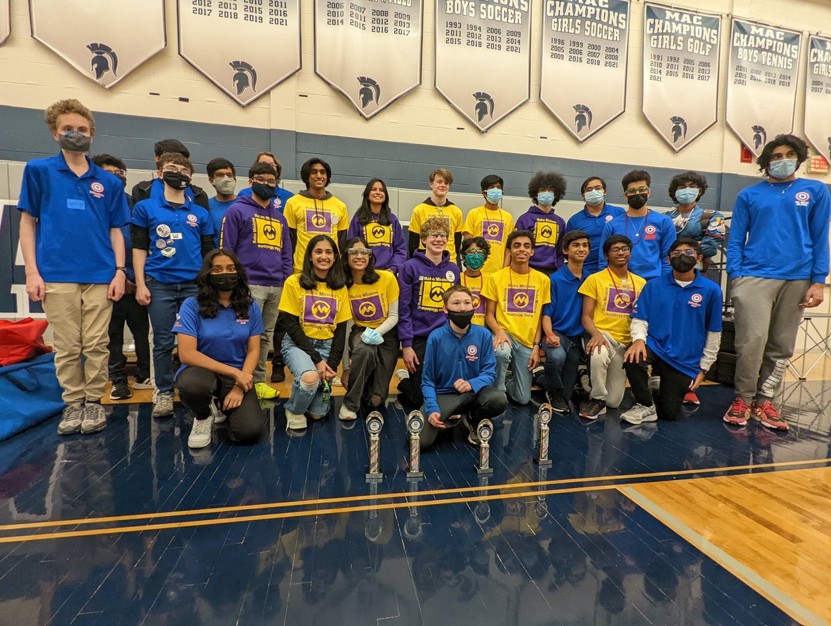 Robo_Minions_2's tweet image. We are excited to announce that we are going to the Iowa FTC state championship. Our  accomplishments :
1). Inspire award winner (championship)
2). Runner up connect
3). Second pick in the alliance selection and wining alliance.
Thanks to our sister team @FTC8813 for picking us