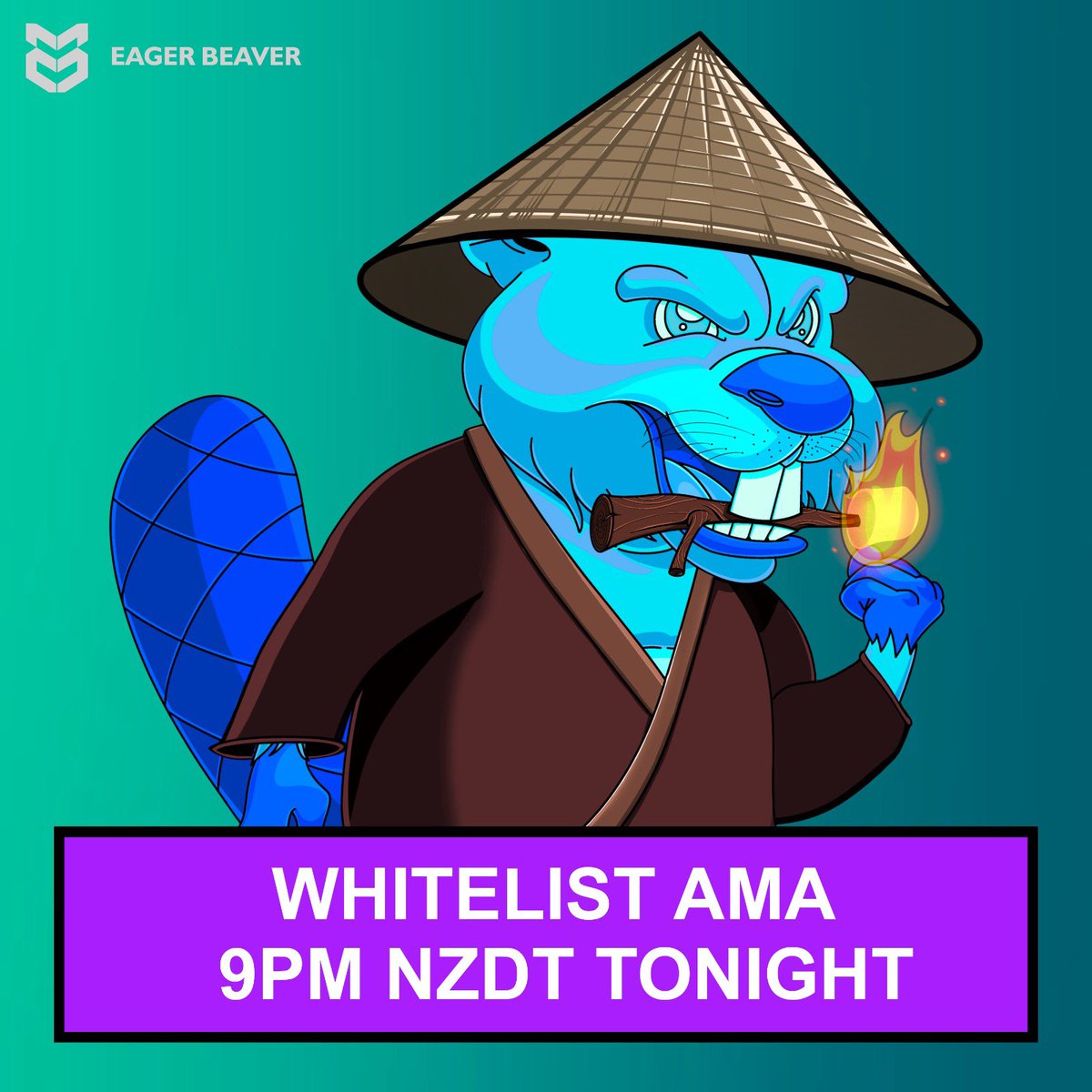 Whitelist requirements dropping tonight in the Discord fam. Link in bio #eagerbeavernft #nz #community #whitelist