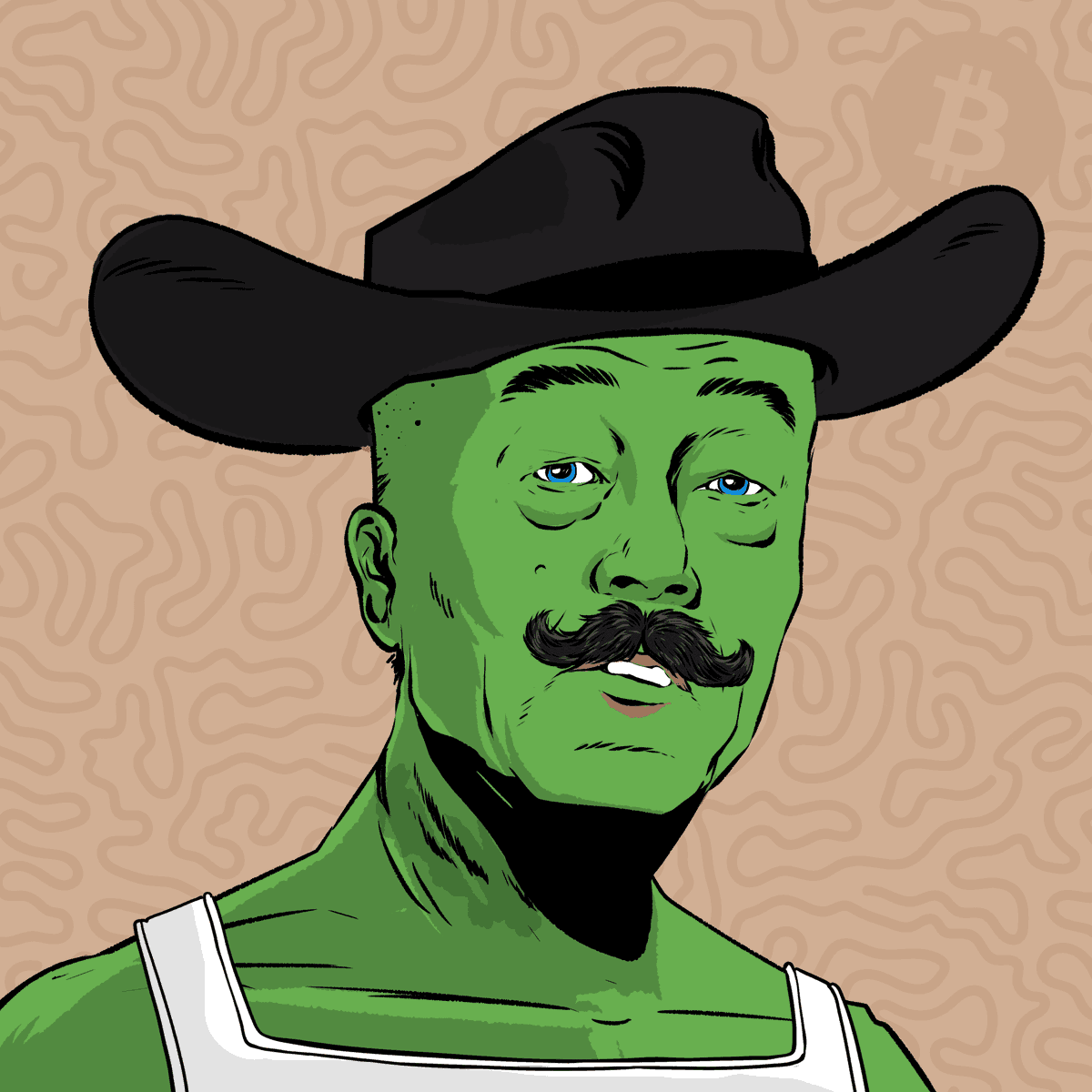 Say hello to my new <a href="/satoshibles/">Satoshibles</a> 

The <a href="/stacksbridge/">Stacks Bridge</a> Cowboy Satoshi, just crossed the bridge from #Ethereum to <a href="/Stacks/">stacks.btc</a> and soon will be controlled by my #Bitcoin wallet